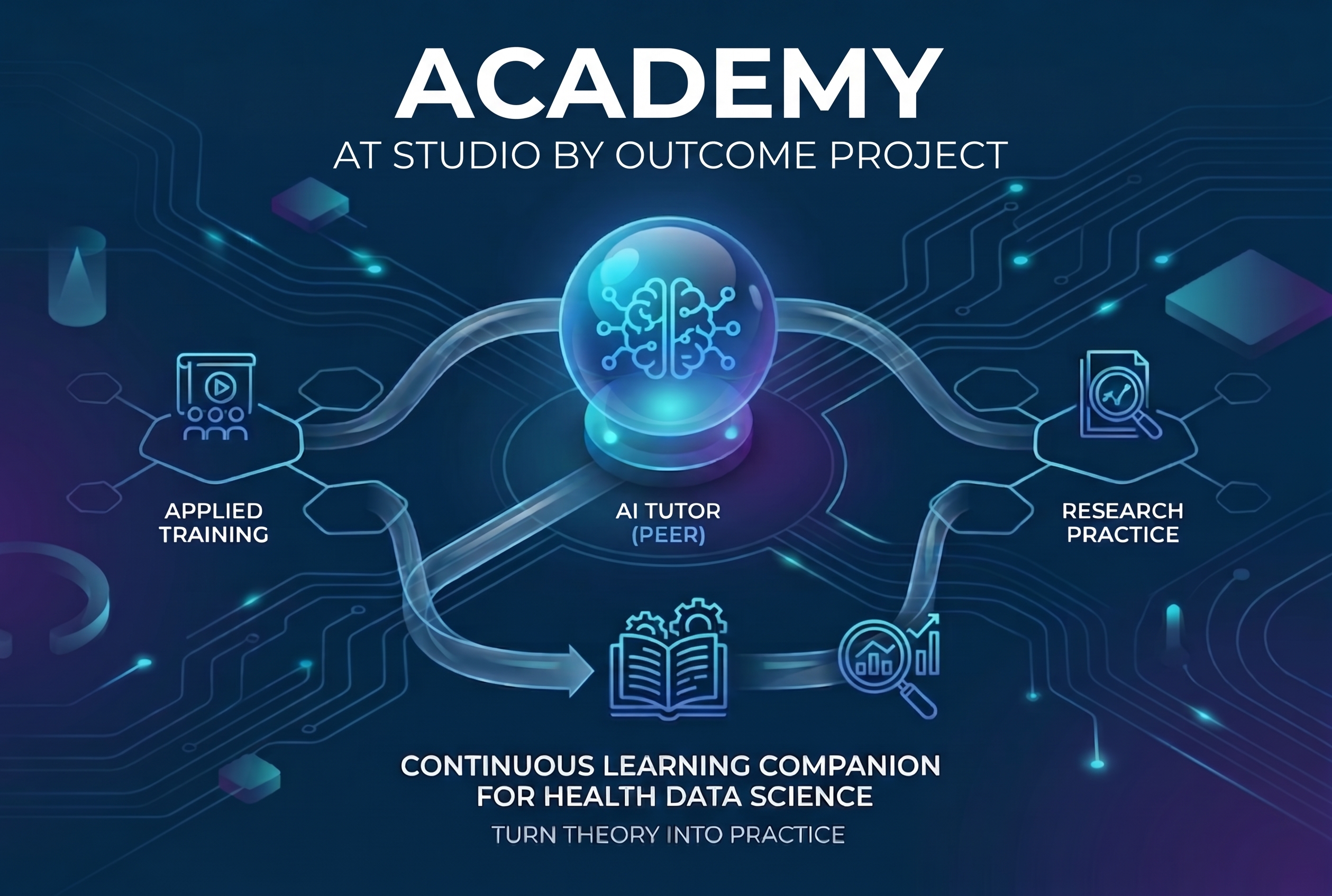 Academy: Your Continuous Learning Companion for Health Data Science